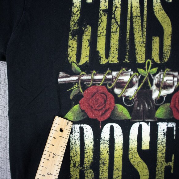 Guns N' Roses 2021 Reprint Logo Tee Mens Small - Picture 3 of 5